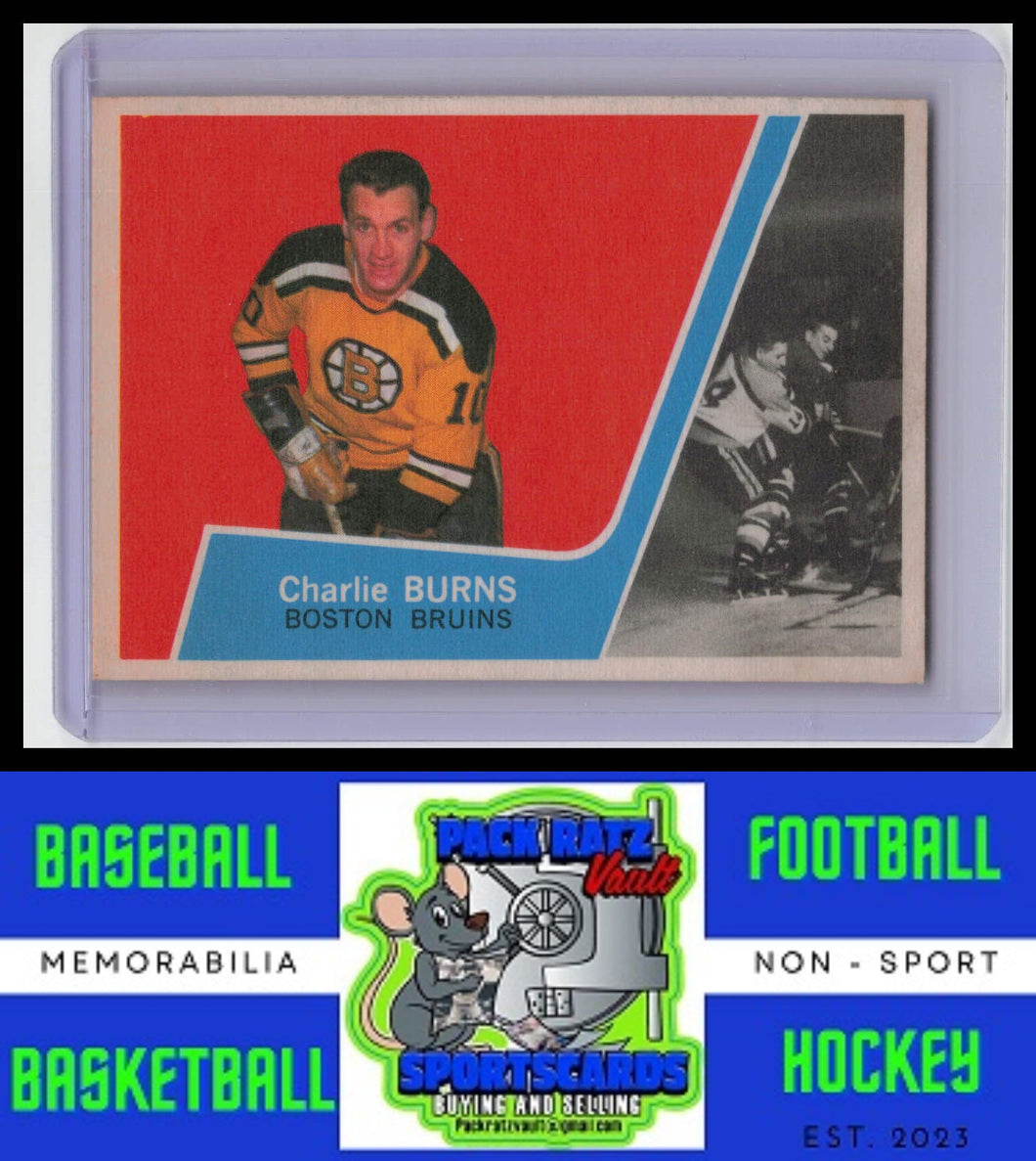 1963 Topps #9 Charlie Burns VG