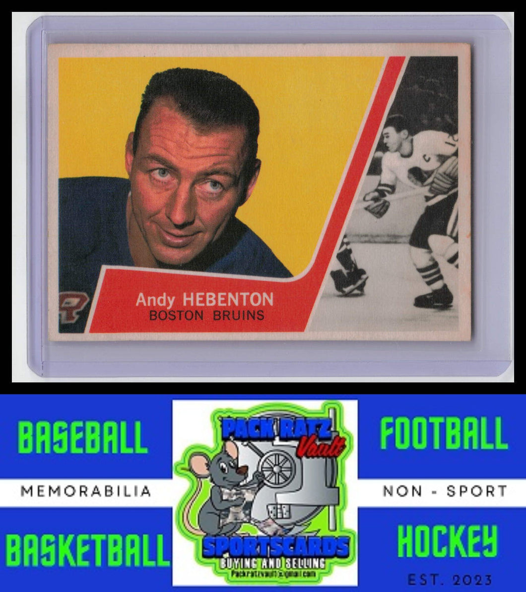 1963 Topps #15 Andy Hebenton VG