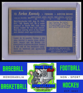 1963 Topps #19 Forbes Kennedy VG/EX