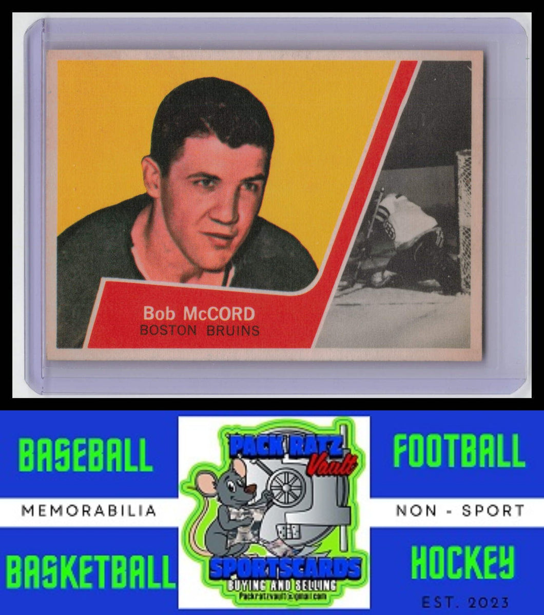 1963 Topps #6 Bob McCord VG/EX