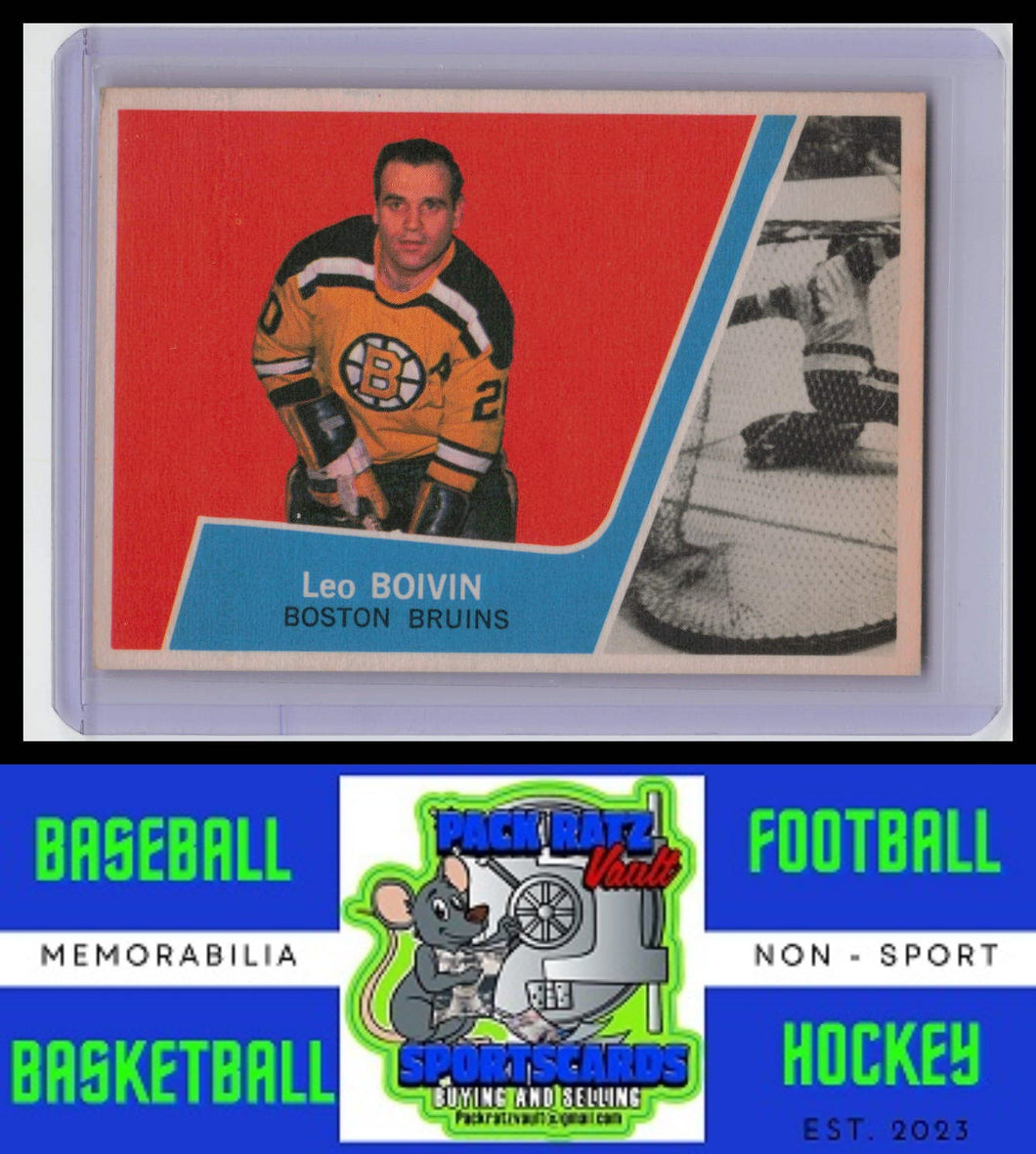 1963 Topps #5 Leo Boivin VG/EX