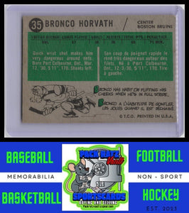 1958 Topps #35 Bronco Horvath VG