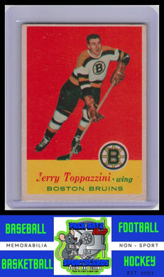 1957 Topps #5 Jerry Toppazzini VG/Light Crease