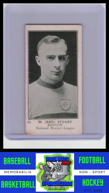 1924 William Paterson V145-2 #31 W. (Red) Stuart VG/Crease