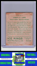 Load image into Gallery viewer, 1933 World Wide Gum Ice Kings V357 #41 Joe Lamb English-Only Back VG