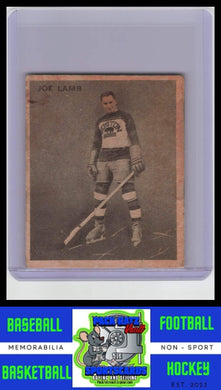 1933 World Wide Gum Ice Kings V357 #41 Joe Lamb English-Only Back VG