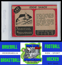 Load image into Gallery viewer, 1968 Topps #137 Eddie Shack VG