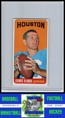 1965 Topps #69 George Blanda EX / Clean Card