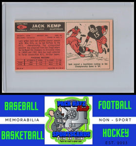 1965 Topps #35 Jack Kemp VG/EX