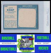 Load image into Gallery viewer, 1961 Topps #166 Jack Kemp EX / OC / Clean