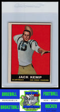 Load image into Gallery viewer, 1961 Topps #166 Jack Kemp EX / OC / Clean