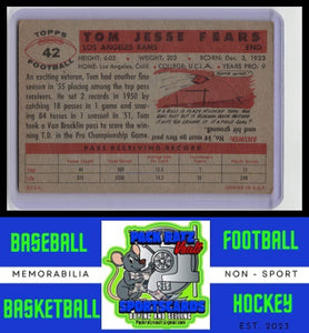 1956 Topps #42 Tom Fears VG/EX