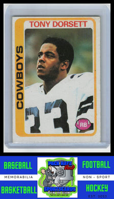 1978 Topps #315 Tony Dorsett VG/EX