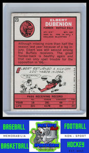 1966 Topps #23 Elbert Dubenion VG/EX