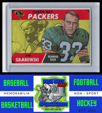 1968 Topps #183 Jim Grabowski VG/EX