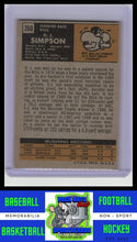 Load image into Gallery viewer, 1971 Topps #260 O.J. Simpson VG / Surface