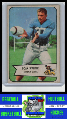 1954 Bowman #41 Doak Walker G / Crease 