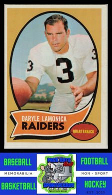 1970 Topps #50 Daryle Lamonica VG/EX