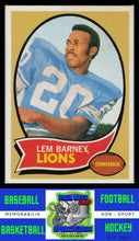 Load image into Gallery viewer, 1970 Topps #75 Lem Barney VG/EX