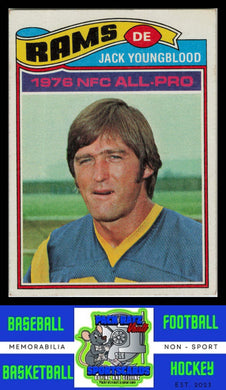 1977 Topps Mexican #80 Jack Youngblood VG/EX