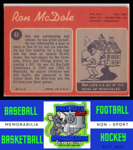 1970 Topps #63 Ron McDole VG/EX