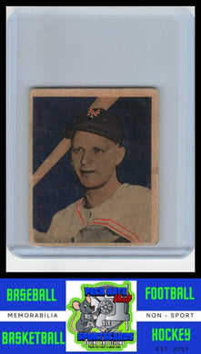 1949 Bowman #2 Carroll Lockman VG/EX