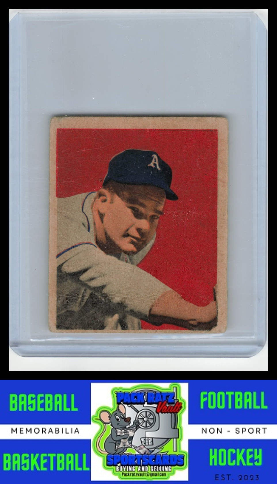 1949 Bowman #9 Ferris Fain VG/EX