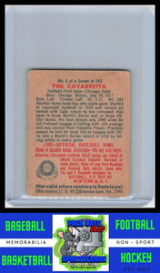 1949 Bowman #6 Phil Cavarretta VG/EX