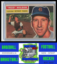 Load image into Gallery viewer, 1956 Topps #92b Red Wilson Gray Back VG