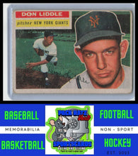 Load image into Gallery viewer, 1956 Topps #325 Don Liddle G