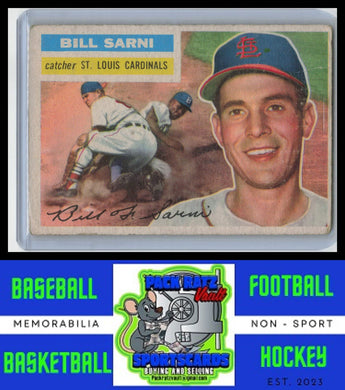 1956 Topps #247 Bill Sarni G/Crease