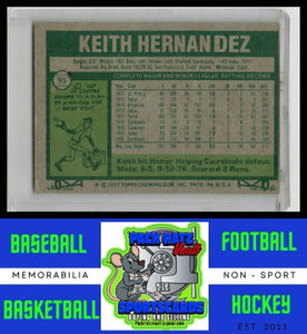 1977 Topps #95 Keith Hernandez G/Corners