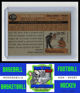 1960 Topps #139 Carl Mathias VG/EX