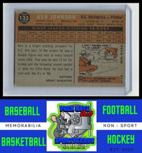 Load image into Gallery viewer, 1960 Topps #135 Ken Johnson VG/EX