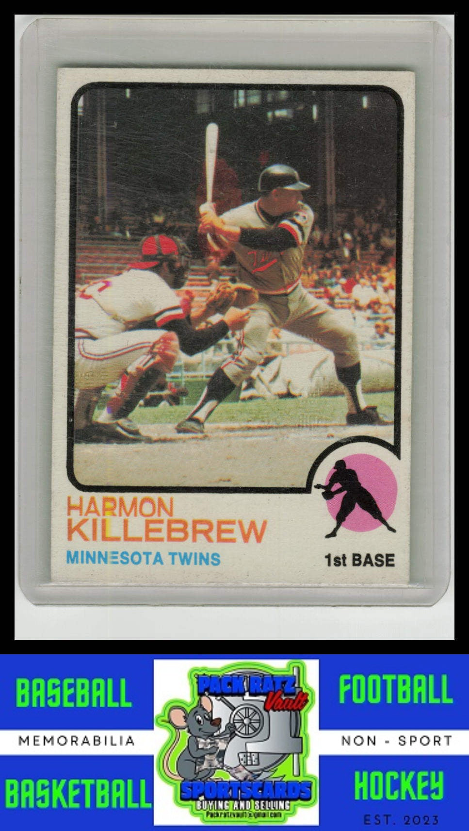 1973 Topps #170 Harmon Killebrew VG/EX