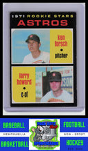 Load image into Gallery viewer, 1971 Topps #102 Astros Rookies - Ken Forsch / Larry Howard RS, RC VG