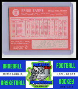 1964 Topps #55 Ernie Banks VG