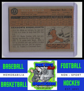 1960 Topps #173 Billy Martin VG/EX