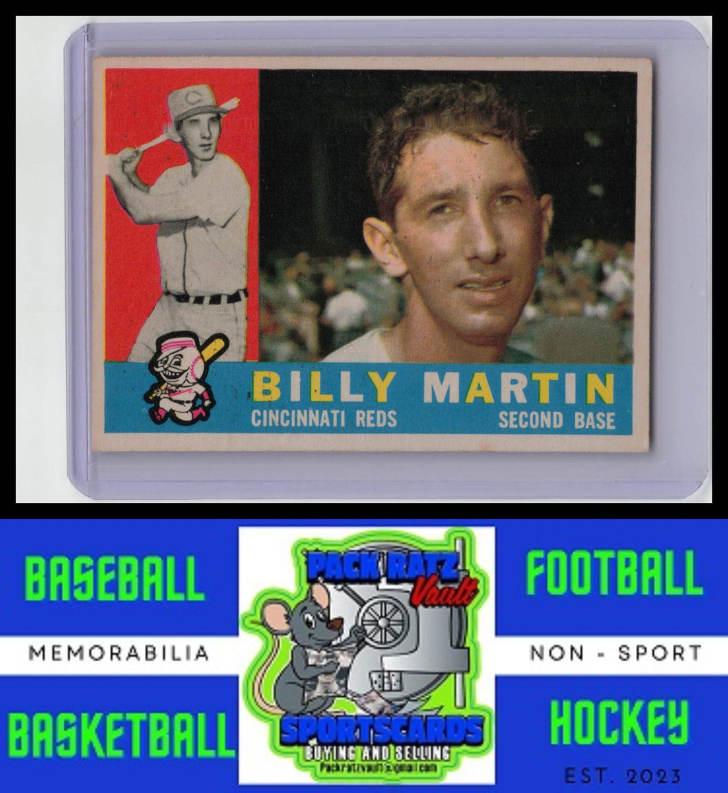 1960 Topps #173 Billy Martin VG/EX