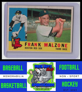 1960 Topps #310 Frank Malzone VG/EX