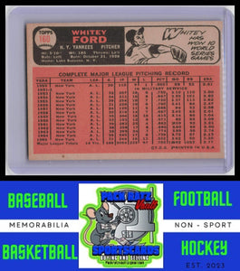 1966 Topps #160 Whitey Ford VG/EX