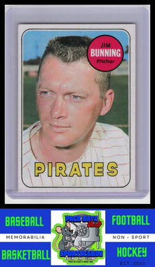 1969 Topps #175 Jim Bunning VG/EX