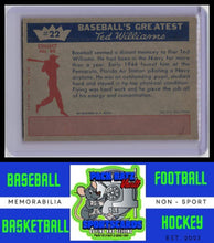 Load image into Gallery viewer, 1959 Fleer Ted Williams #22 Ted Williams EX/NM