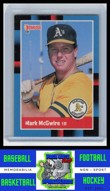 1988 Donruss #256 Mark McGwire VG/EX