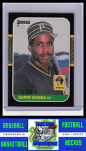 Load image into Gallery viewer, 1987 Donruss #361 Barry Bonds EX