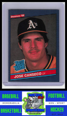 1986 Donruss #39 Jose Canseco VG/EX