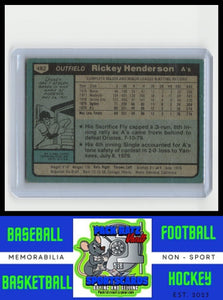 1980 Topps #482 Rickey Henderson VG