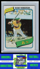 Load image into Gallery viewer, 1980 Topps #482 Rickey Henderson VG