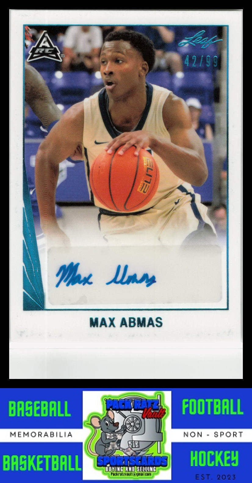 2022 #BA-MA2 Max Abmas 42/99 NM