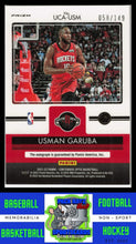 Load image into Gallery viewer, 2021 Optic Contenders #UCA-USM Usman Garuba (RC) Auto NM